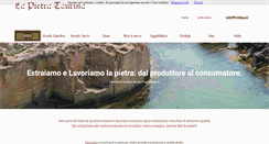 Desktop Screenshot of lapietrataurina.it