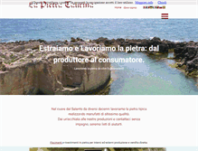 Tablet Screenshot of lapietrataurina.it